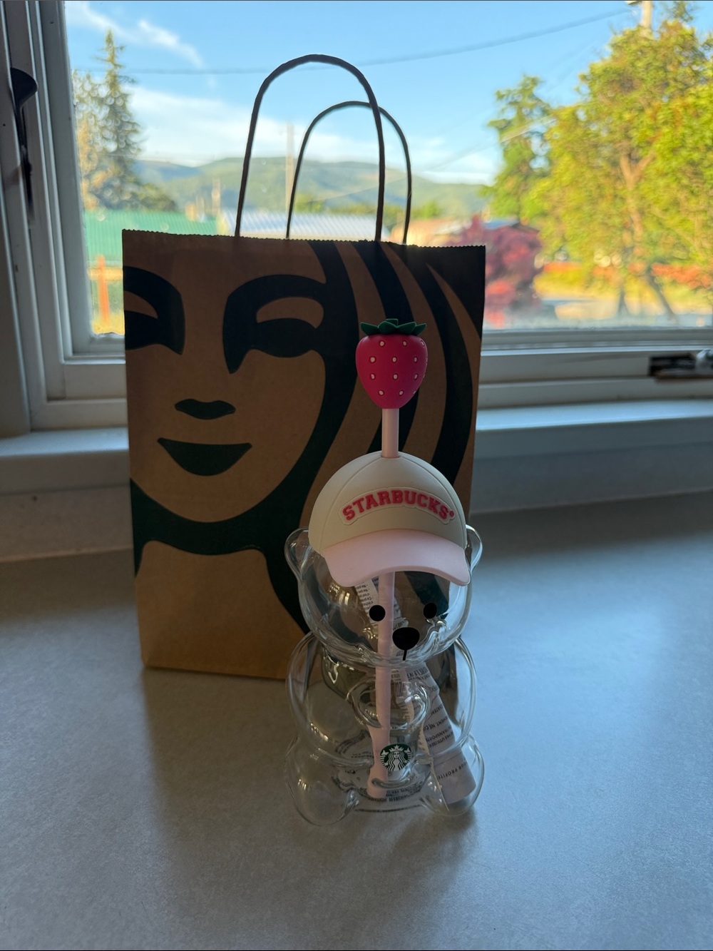 Starbucks Beaista Cup with paper starbucks bag